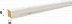 Декоративная интерьерная рейка из МДФ Stella Милана Дуб Санремо Белый 2700*30*20 фото № 1