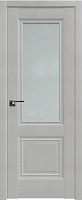 Межкомнатная дверь царговая ProfilDoors серия X Классика 2.37X, Пекан белый Метелюкс кристалл франческо