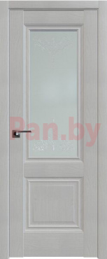 Межкомнатная дверь царговая ProfilDoors серия X Классика 2.37X, Пекан белый Метелюкс кристалл франческо фото № 1