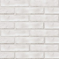 Клинкерная плитка для фасада BrickStyle The Strand белый 60х250
