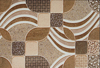 Керамический декор Евро Керамика Авила серо-коричневый 2 270х400