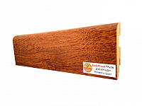 Плинтус напольный МДФ Teckwood Цветной 75 мм, Дуб Бренди (Oak Brandy)