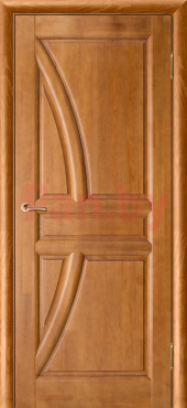 Межкомнатная дверь массив сосны Vilario (Стройдетали) Моне ДГ, Орех