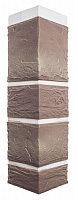 Угол наружный для фасадных панелей Альта-Профиль Камень Пражский 03
