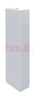 Декоративная интерьерная рейка из МДФ Albico Wondermax Глянец серый 2800*40*22 фото № 1