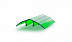 Соединительный профиль для поликарбоната Юг-Ойл-Пласт разъемный НСР 6-10 мм зеленый (база/крышка) фото № 2