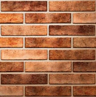 Клинкерная плитка для фасада BrickStyle Seven Tones оранжевый 60х250
