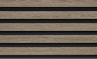 Декоративная реечная панель из полистирола Decor-Dizayn 904-65SH Горная лиственница 3000*150*10 мм
