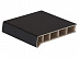 Подоконник ПВХ Moeller LD-S 30  черный ультрамат 300мм (clean-touch) фото № 1