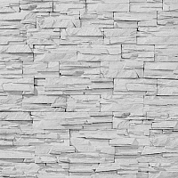 Декоративный искусственный камень Декоративные элементы Бернер Альпен 13-010 Белый