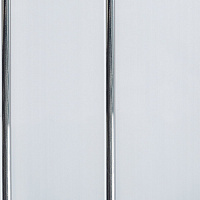 Панель ПВХ (пластиковая) лакированная Dekostar Люкс Двухсекционная - Серебро 3000*240*8