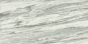 Ступень из керамогранита (грес) под мрамор Italon Skyfall Бьянко Парадизо с капиносом 330х1200