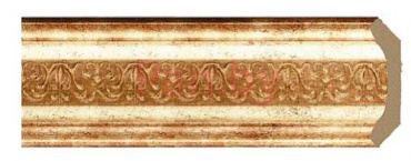 Плинтус потолочный из дюрополимера Decor-Dizayn Дыхание востока 2 Карниз 168-126 фото № 1