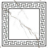 Декор из керамогранита Grasaro Classic Marble Белый G-270/G/d01 400х400