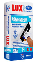 Шпатлевка полимерная Тайфун Мастер Lux Polimodern белая 15 кг