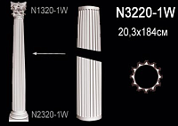 Колонна из полиуретана Перфект N3220-1W