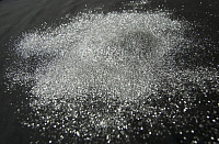 Блестки для жидких обоев Bioplast серебро глиттер (точки)