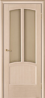 Межкомнатная дверь массив сосны Vilario (Стройдетали) Ветразь ДО, Беленый дуб (900х2000)