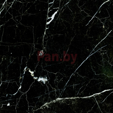 Керамогранит (грес) под мрамор Гранитея Караташ G385 Черный 600x600 матовый фото № 8