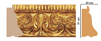 Декоративный багет для стен Декомастер Ренессанс 413-565