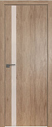 Межкомнатная дверь экошпон ProfilDoors серия ZN Модерн 6ZN, Дуб салинас светлый Перламутровый лак (кромка матовая, 4-сторон)