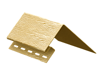 Околооконная планка для сайдинга Ю-пласт Timberblock Дуб золотой