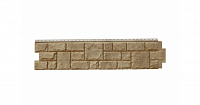 Фасадная панель (цокольный сайдинг) Grand Line Екатерининский камень Песок