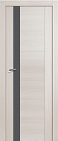 Межкомнатная дверь царговая ProfilDoors серия X Модерн 62X, Эшвайт мелинга Серебряный матовый лак
