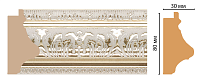 Декоративный багет для стен Декомастер Ренессанс 696-182