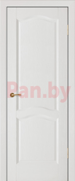 Межкомнатная дверь массив сосны Vilario (Стройдетали) Франческо ДГ, Белый (900х2000) фото № 1