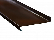 Отлив оконный Bauset сталь 0,55мм, 90х6000мм, коричневый