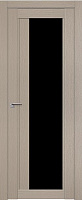 Межкомнатная дверь царговая экошпон ProfilDoors серия XN Модерн 2.72XN, Стоун Триплекс черный