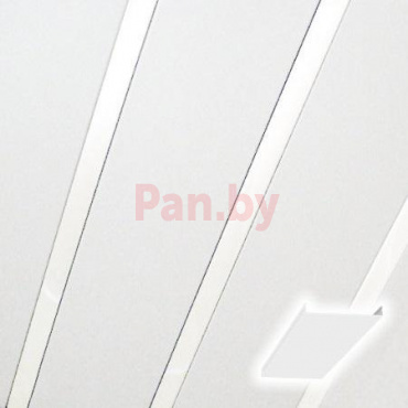 Реечный потолок Албес AN85A Белый матовый 4000*85 мм фото № 2
