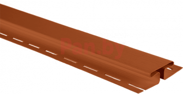 H профиль (соединительная планка) для сайдинга Альта-Профиль Дуб светлый, 3м фото № 1