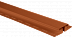 H профиль (соединительная планка) для сайдинга Альта-Профиль Дуб светлый, 3м фото № 1