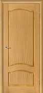 Межкомнатная дверь массив сосны Vilario (Стройдетали) Дельта ДГ, Натуральный дуб (900х2000)