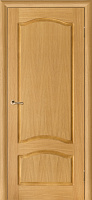Межкомнатная дверь массив сосны Vilario (Стройдетали) Дельта ДГ, Натуральный дуб (900х2000)