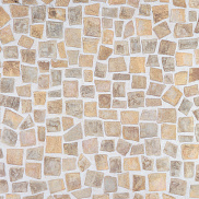 Кварцвиниловая плитка (ламинат) LVT для пола Decoria Мозаика из камня DS 3200, Мозаика бежевая, 470x470 мм