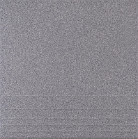 Ступень из керамогранита (грес) Atem Pimento 0601С серый 300х300