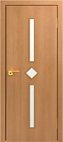 Межкомнатная дверь МДФ ламинированная Юни Стандарт С-37, Миланский орех