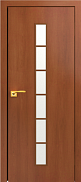 Межкомнатная дверь МДФ ламинированная Юни Стандарт С-12, Итальянский орех