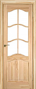 Межкомнатная дверь массив сосны Поставский мебельный центр Модель №7 ДО, Неокрашенная