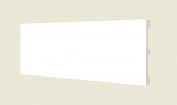 Плинтус напольный из дюрополимера Decor-Dizayn Белая Лепнина DD 708