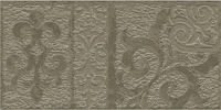 Бордюр из керамогранита Керамин Берген 3Д Бежевый 148х300, рельефный, неглазурованный