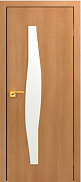 Межкомнатная дверь МДФ ламинированная Юни Стандарт С-10, Миланский орех