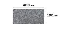 Гибкая фасадная панель АМК Блок однотонный 301