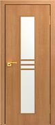 Межкомнатная дверь МДФ ламинированная Юни Стандарт С-19, Миланский орех