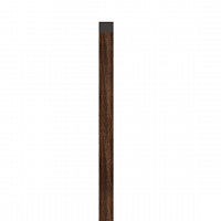 Финишная планка для реечных панелей из полистирола Vox Linerio U-Trim Chocolate универсальная