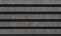 Декоративная реечная панель из полистирола Decor-Dizayn 904-69 Альпийский шифер 3000*150*10 мм