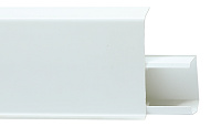 Плинтус напольный пластиковый (ПВХ) Winart Tera 72 701 Белый 